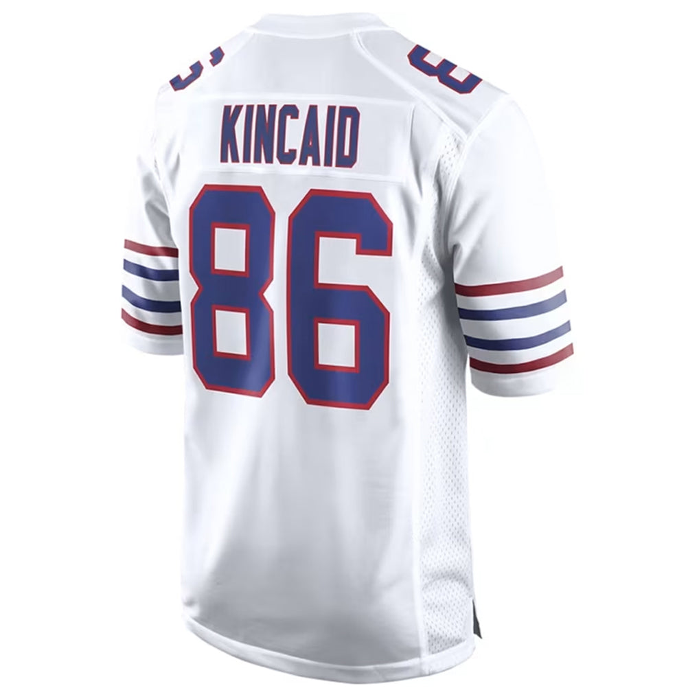 B.Bills #86 Dalton Kincaid Player White Alternate Game Jdoa Stitched Jerseys