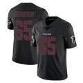 A.Falcons #65 Matthew Bergeron Player Black Impact Limited Game Jdoa Stitched Jerseys