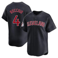 C.Guardians #4 Brayan Rocchio Player Navy Limited Home Game Jdoa Stitched Jerseys