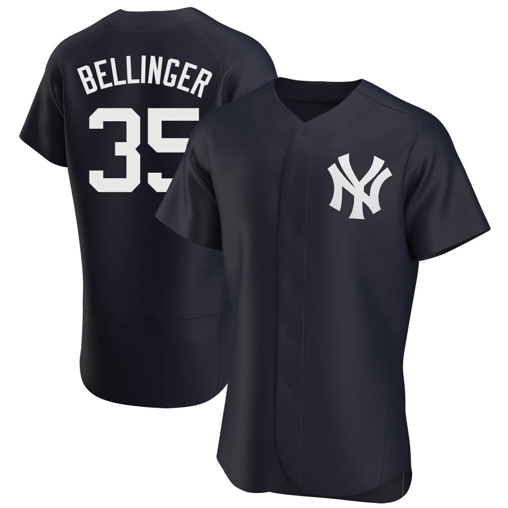 NY.Yankees #35 Cody Bellinger Player Navy Limited Elite Home Jdoa Stitched Jerseys