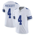 D.Cowboys #4 Dak Prescott Player White Vapor Untouchable Limited Home Game Jdoa Stitched Jerseys