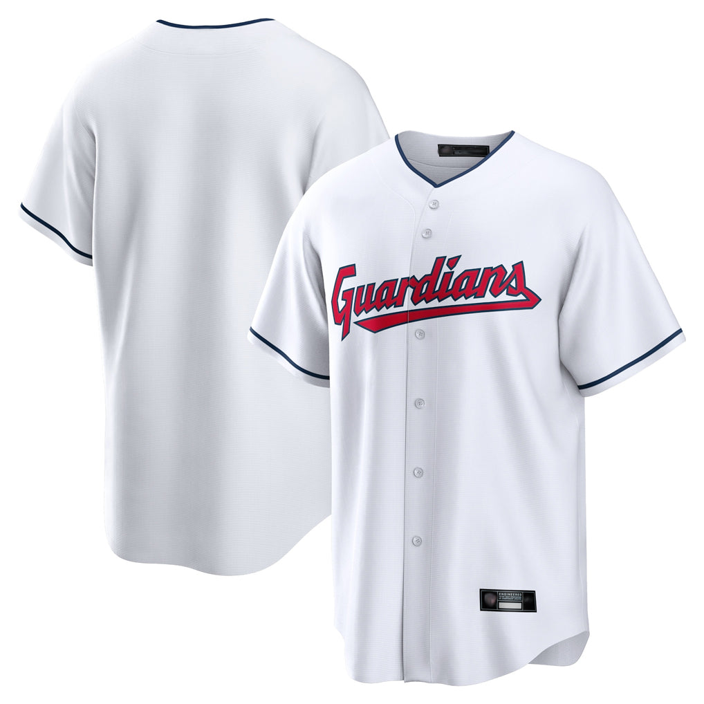 C.Guardians ## Guardians Blank Player White Home Game Jdoa Stitched Jerseys