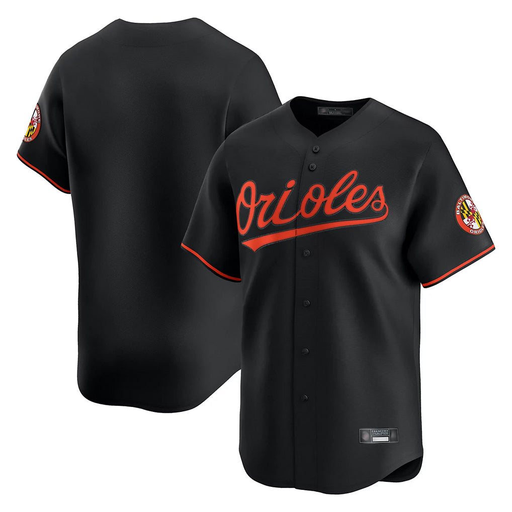 B.Orioles ## Orioles Blank Player Black Limited Home Game Jdoa Stitched Jerseys