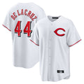 C.Reds #44 Elly De La Cruz Player White Home Game Jdoa Stitched Jerseys