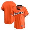 B.Orioles ## Orioles Blank Player Orange Cooperstown Collection Limited T-shirt Home Jdoa Stitched Jerseys