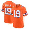 D.Broncos #19 Marvin Mims Jr. Player Orange Alternate Collection Throwback Game Jdoa Stitched Jerseys