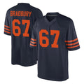 C.Bears #67 Garrett Bradbury Player Navy Blue Alternate Game Jdoa Stitched Jerseys