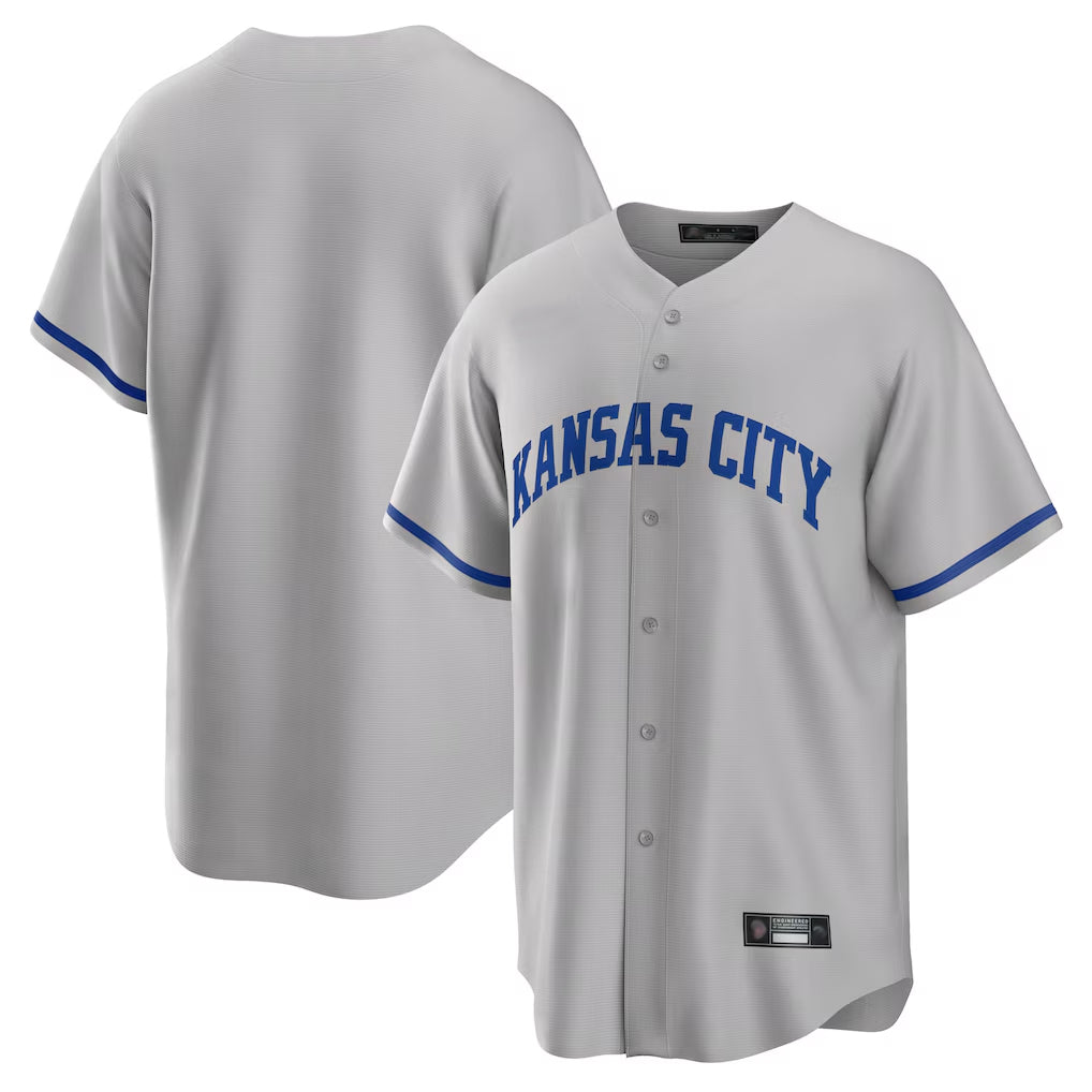 KC.Royals ## Royals Blank Player Gray Game Home Jdoa Stitched Jerseys