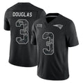 NE.Patriots #3 DeMario Douglas Player Black Limited 2026 Salute to Service Home Game Jdoa Stitched Jerseys