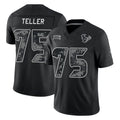 H.Texans #75 Wyatt Teller Player Black Limited 2026 Salute to Service Home Game Jdoa Stitched Jerseys