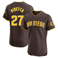 S.Diego Padres #27 Nick Pivetta Player Brown Home Limited Elite Jdoa Stitched Jerseys