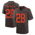 C.Browns #28 Emmanuel McNeil-Warren Player Brown Alternate Home Game Jdoa Stitched Jerseys