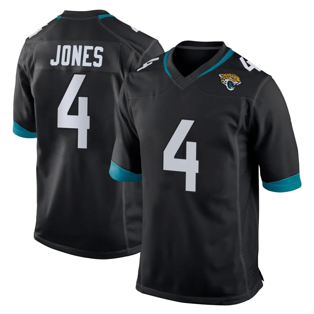 J.Jaguars #4 Jarrian Jones Player Black Home Game Jdoa Stitched Jerseys