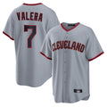 C.Guardians #7 George Valera Player Gray Home Game Jdoa Stitched Jerseys