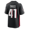 Jdoa A.Falcons #41 Ben Sauls Black Team Game Jersey