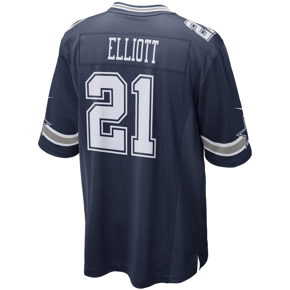 Jdoa D.Cowboys #21 Ezekiel Elliott Navy Alternate Game Team Jersey