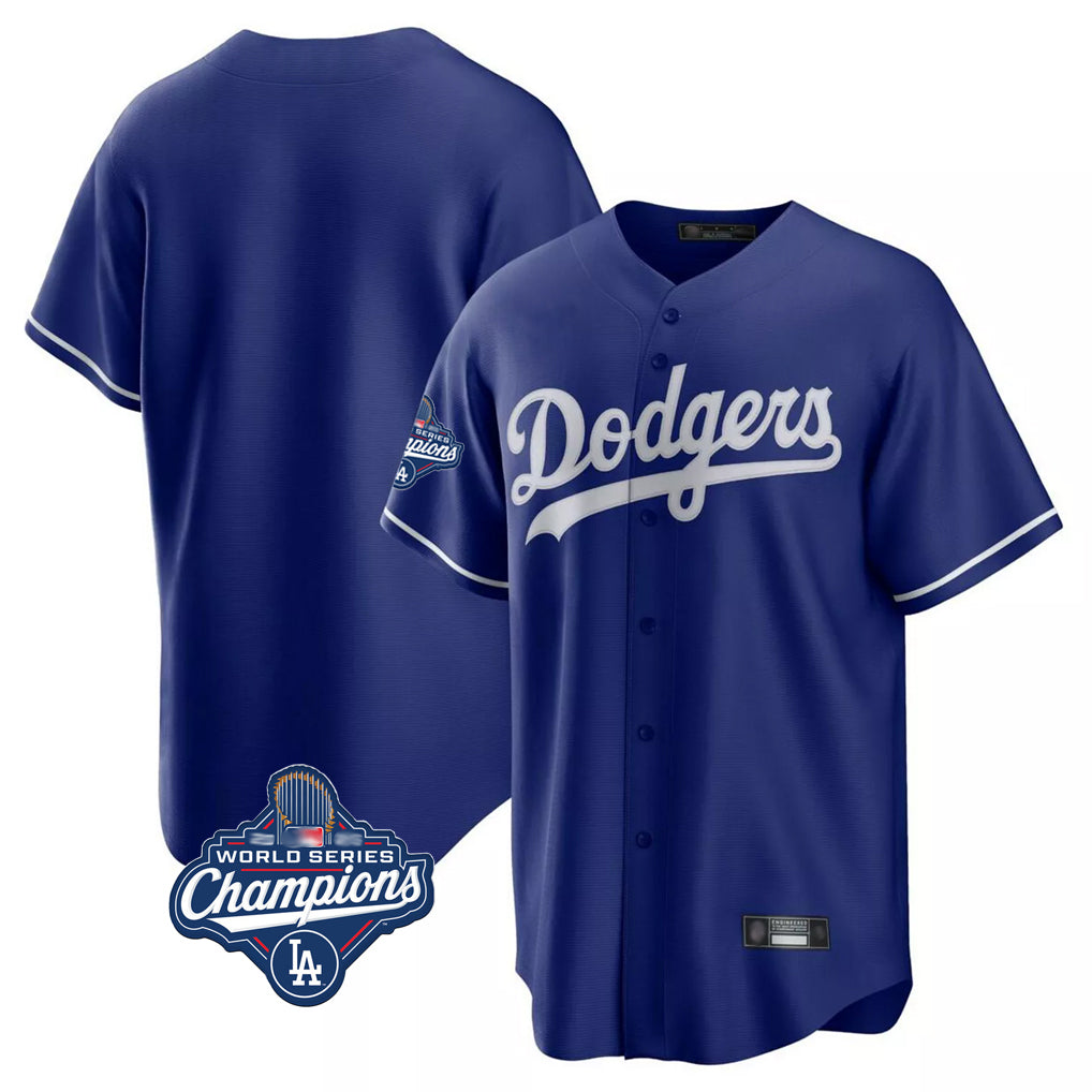 LA.Dodgers ## Dodgers Blank Player Royal Game Home World Series Meet Jdoa Stitched Jerseys