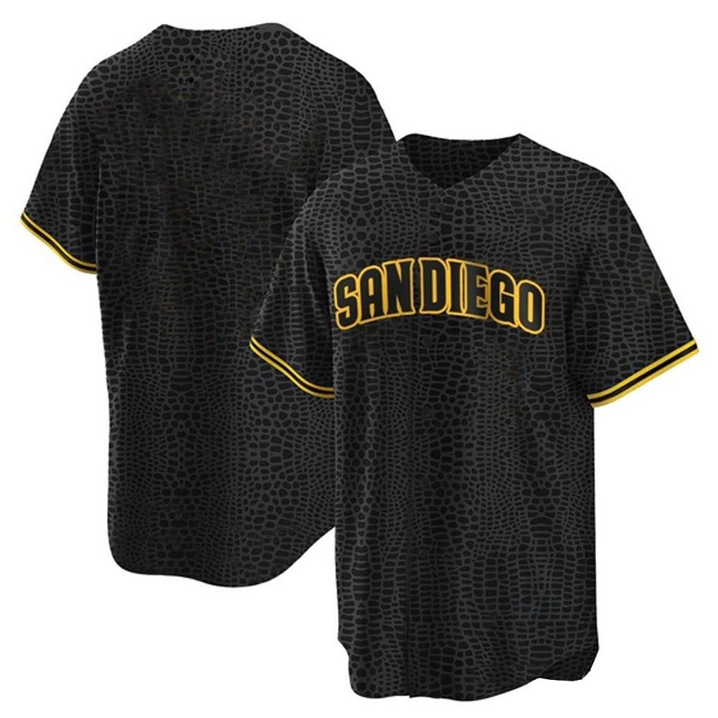 S.Diego Padres ## Diego Padres Blank Player Black Snake Skin City Home Game Jdoa Stitched Jerseys