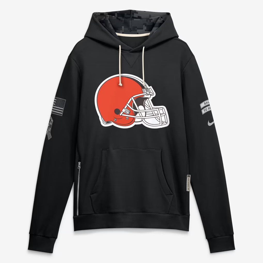 C.Browns 2026 Black Logo Pullover Hoodies Limited Game Jdoa Stitched Jerseys