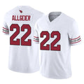 A.Cardinals #22 Tyler Allgeier Player White Vapor F.U.S.E. Limited Home Game Jdoa Stitched Jerseys