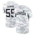 C.Panthers #55 Devin Lloyd Player Arctic Camo Salute to Service T-Shirt Hoodies Jdoa Stitched Jerseys