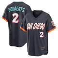 S.Diego Padres #2 Xander Bogaerts Player Obsidian 2026 City Connect Home Limited T-shirt Jdoa Stitched Jerseys
