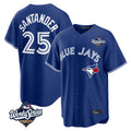 T.Blue Jays #25 Anthony Santander Player Navy 2025 World Series Home Limited Jdoa Stitched Jerseys