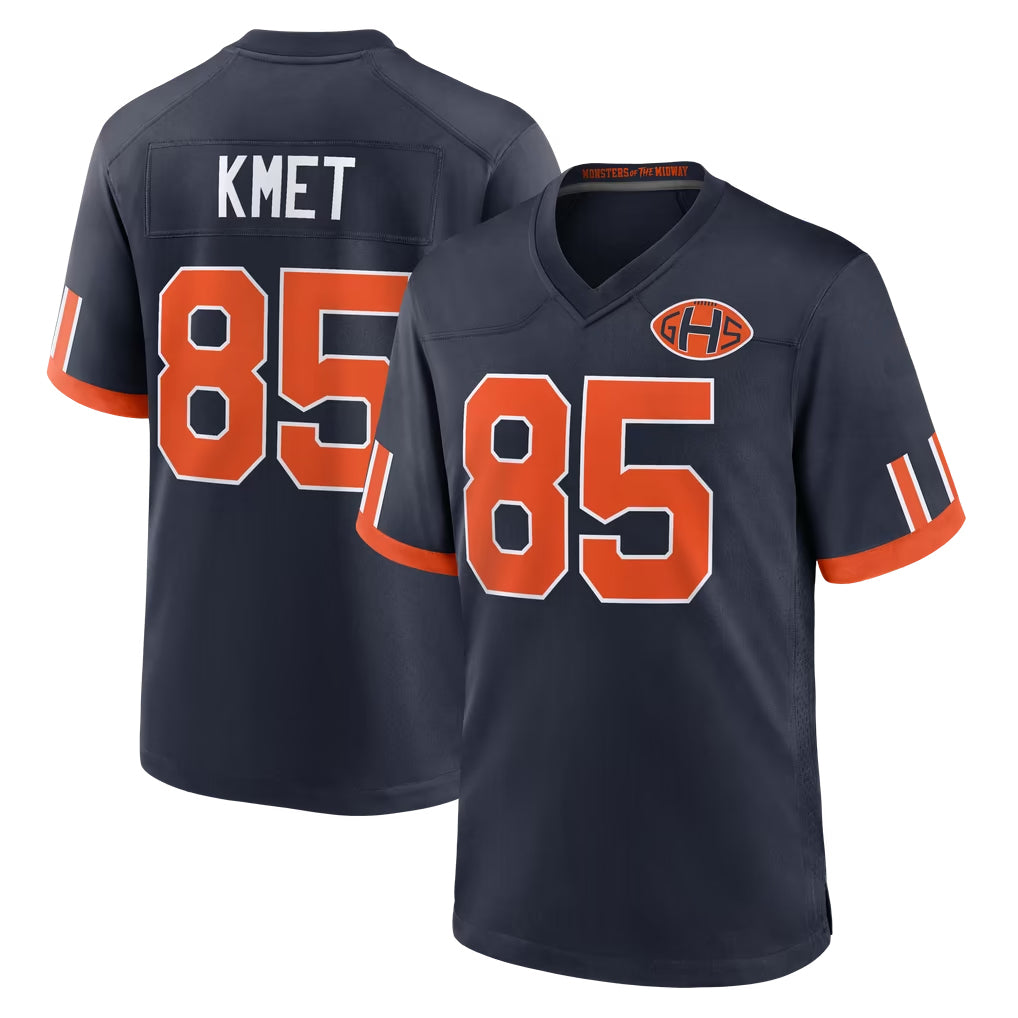 C.Bears #85 Cole Kmet Player Navy 2026 Rivalries Collection Home Game Jdoa Stitched Jerseys