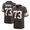 C.Browns #73 Joe Thomas Player Brown Home Game Jdoa Stitched Jerseys