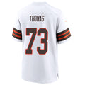 C.Browns #73 Joe Thomas Player White Alternate Home Game Jdoa Stitched Jerseys