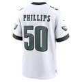 Jdoa P.Eagles #50 Jaelan Phillips White Game Jersey