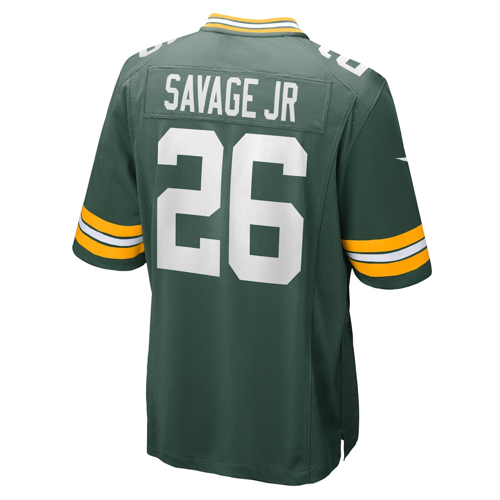 Jdoa GB.Packers #26 Darnell Savage Jr. Green Game Jersey