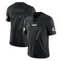 GB.Packers #77 Jordan Morgan Player Black Impact Limited Home Game Jdoa Stitched Jerseys