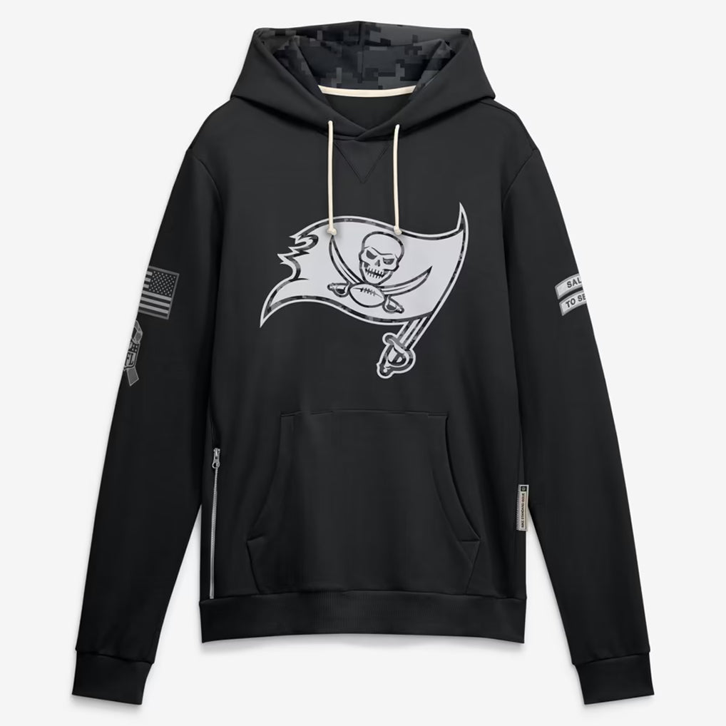 TB.Buccaneers 2026 Black Logo Pullover Hoodies Limited Game Jdoa Stitched Jerseys