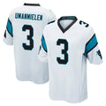 C.Panthers #3 Princely Umanmielen Player White Game Jdoa Stitched Jerseys