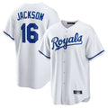 KC.Royals #16 Bo Jackson Player White Home Game Jdoa Stitched Jerseys