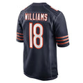 C.Bears #18 Caleb Williams Player Navy Home Game Jdoa Stitched Jerseys
