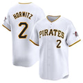 P.Pirates #2 Spencer Horwitz Player White Home Limited Jdoa Stitched Jerseys