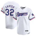 T.Rangers #32 Evan Carter Player White Home Limited Jdoa Stitched Jerseys