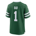 Jdoa NY.Jets #1 Dad Legacy Green Game Jersey