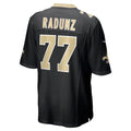Jdoa NO.Saints #77 Dillon Radunz Black Team Game Jersey