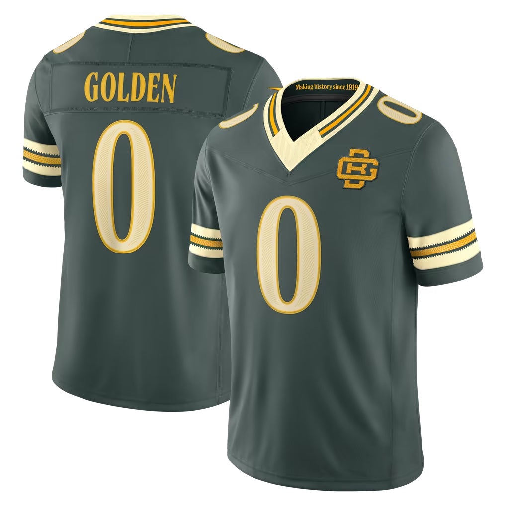GB.Packers #0 Matthew Golden Player Green Limited 2026 Rivalries Collection Home Game Jdoa Stitched Jerseys
