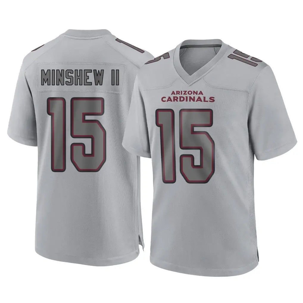 A.Cardinals #15 Gardner Minshew II Player Gray Atmosphere Fashion Home Game Jdoa Stitched Jerseys