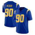 LA.Chargers #90 Akheem Mesidor Player Royal Limited Vapor Home Game Stitched Jerseys