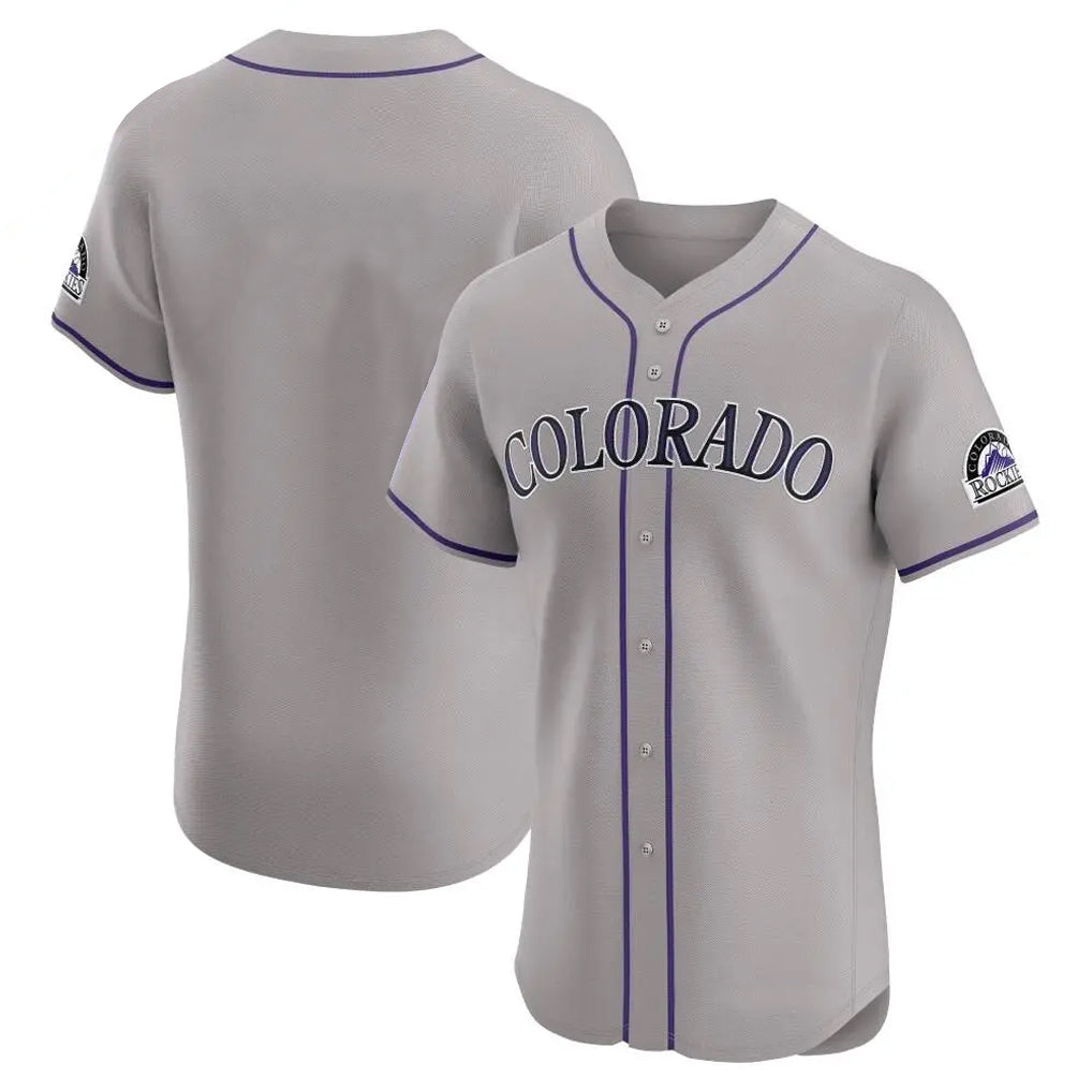 C.Rockies ## Rockies Blank Player Gray Limited Elite Home Jdoa Stitched Jerseys