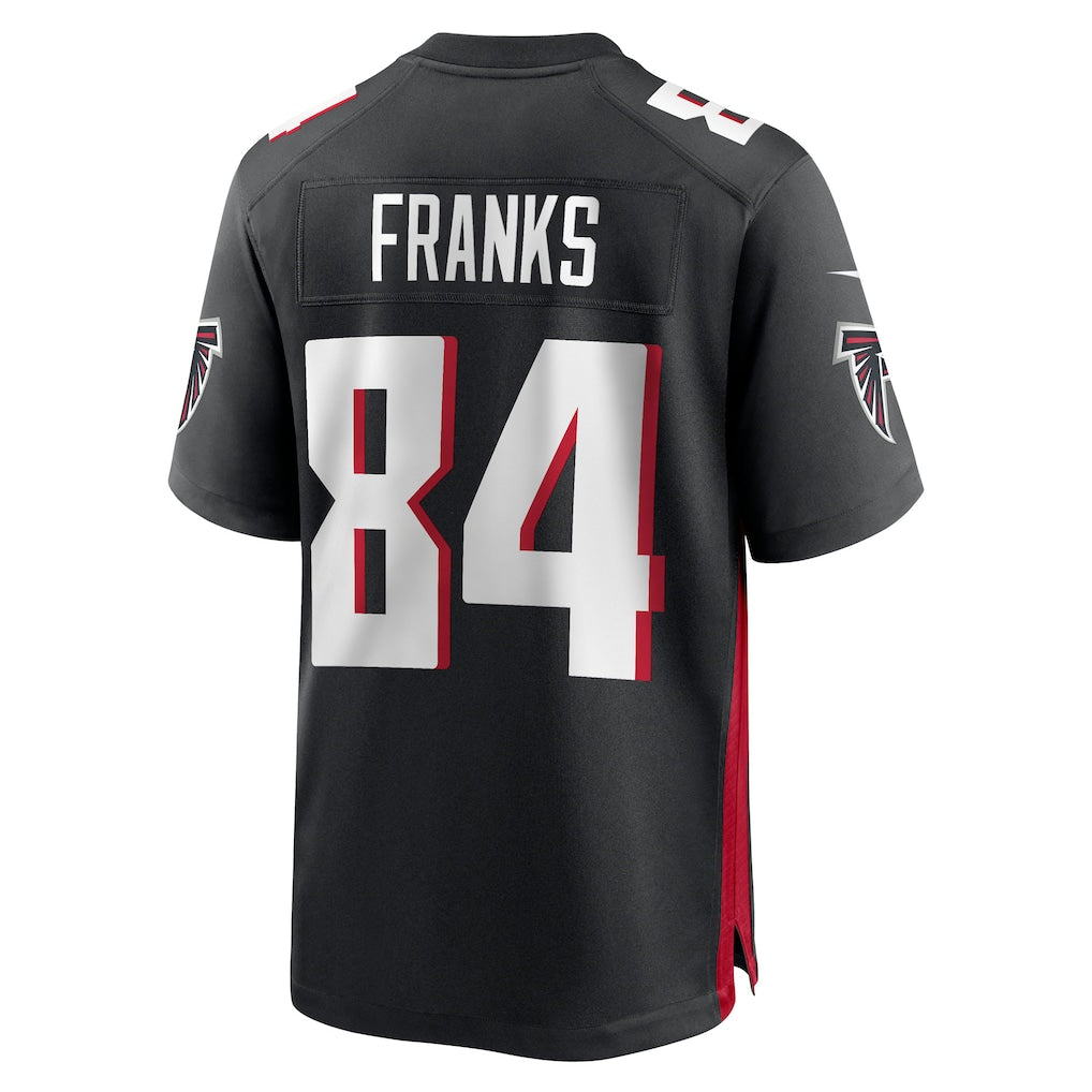 Jdoa A.Falcons #84 Feleipe Franks Black Team Game Jersey