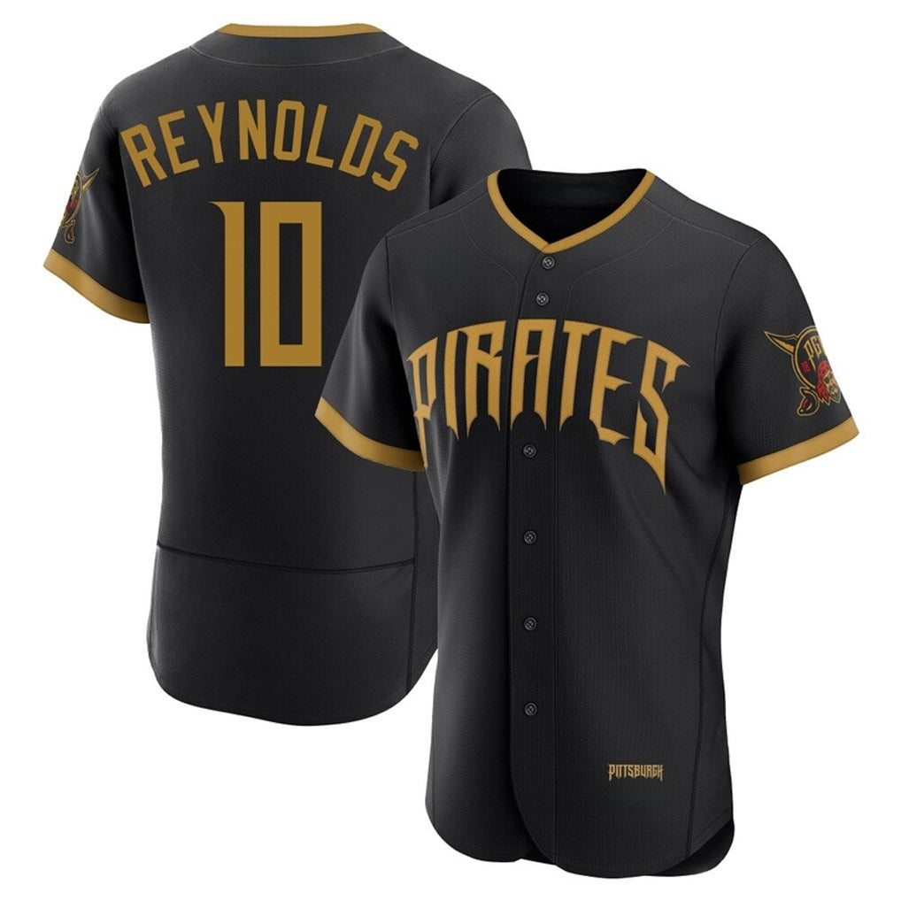 P.Pirates #10 Bryan Reynolds Player Black 2026 City Connect Home Limited Elite Jdoa Stitched Jerseys