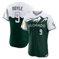 C.Rockies #9 Brenton Doyle Player Green City Connect Limited Elite Home Jdoa Stitched Jerseys
