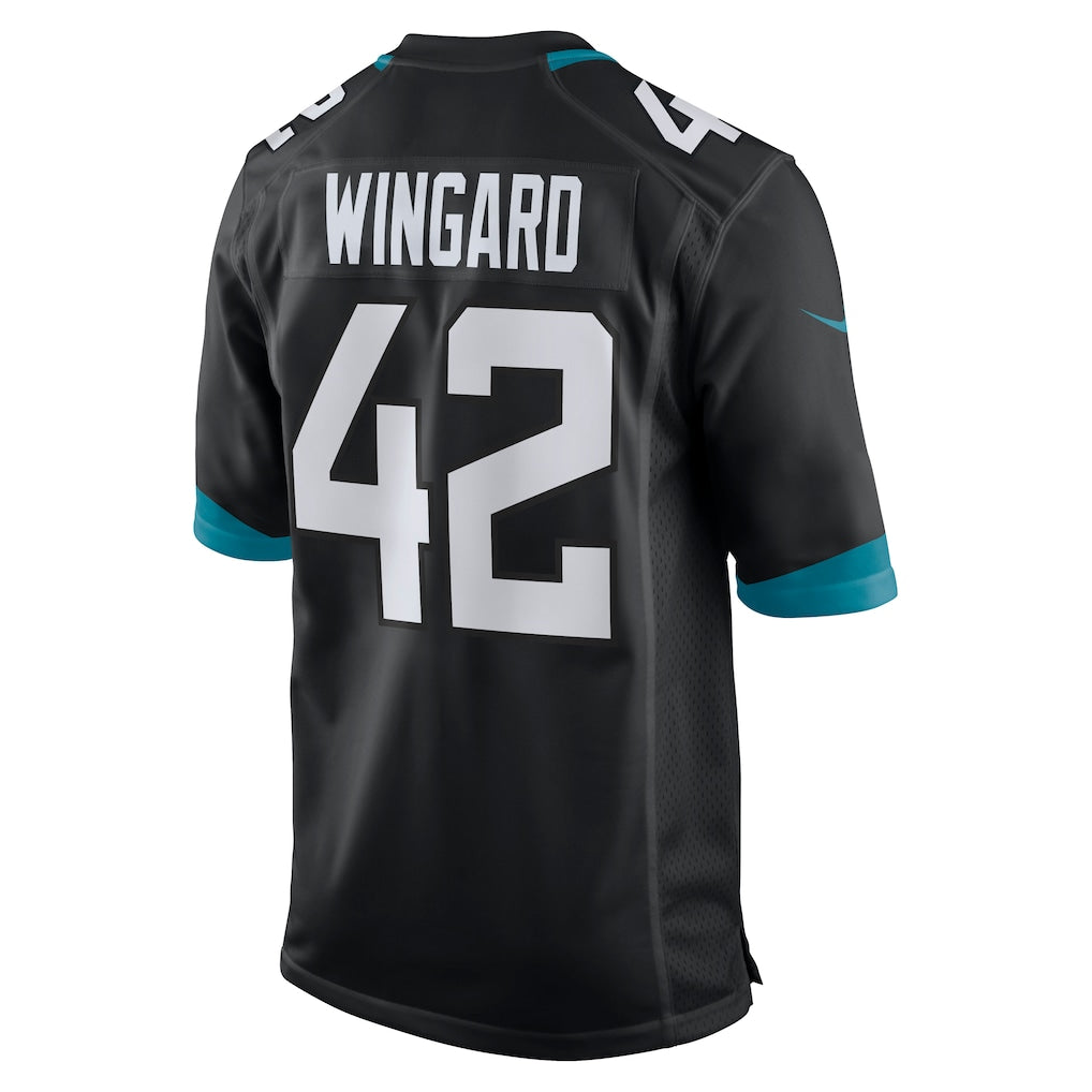 Jdoa J.Jaguars #42 Andrew Wingard Black Alternate Game Jersey