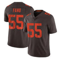 C.Browns #55 Spencer Fano Player Browns Color Rush Limited Home Game Jdoa Stitched Jerseys